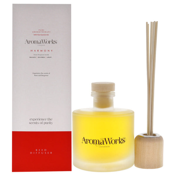 Aromaworks Harmony Reed Diffuser by Aromaworks for Unisex - 6.76 oz Reed Diffusers