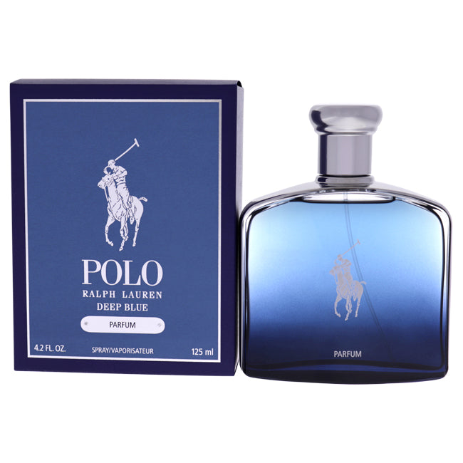 Ralph Lauren Polo Deep Blue by Ralph Lauren for Men - 4.2 oz Parfum Spray