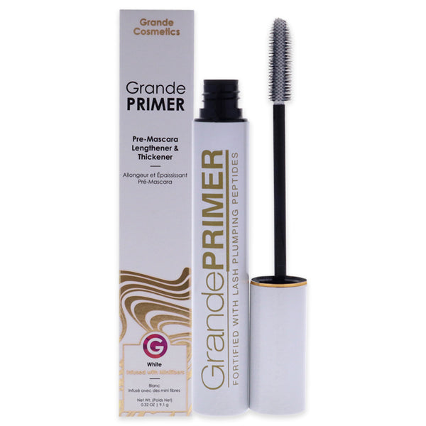Grande Cosmetics GrandePRIMER Pre-Mascara Lengthener and Thickener by Grande Cosmetics for Women - 0.32 oz Mascara