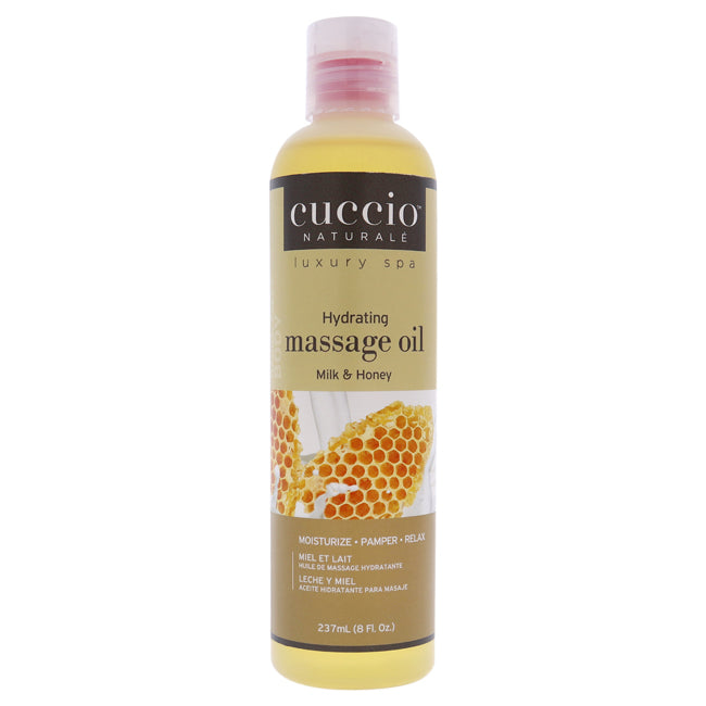 Cuccio Hydrating Massage Oil - Milk and Honey by Cuccio for Unisex - 8 oz Oil