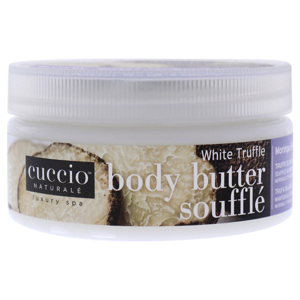 Cuccio White Truffle Body Souffle Jar - Moringa and Patchouli by Cuccio for Unisex - 8 oz Body Cream