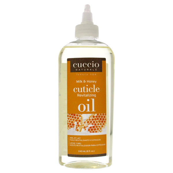 Cuccio Naturale Cuticle Revitalizing Oil - Milk and Honey Manicure by Cuccio Naturale for Unisex - 8 oz Oil