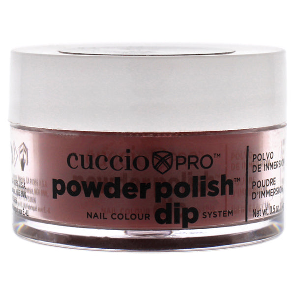 Cuccio Pro Powder Polish Nail Colour Dip System - Oh Fudge by Cuccio for Women - 0.5 oz Nail Powder