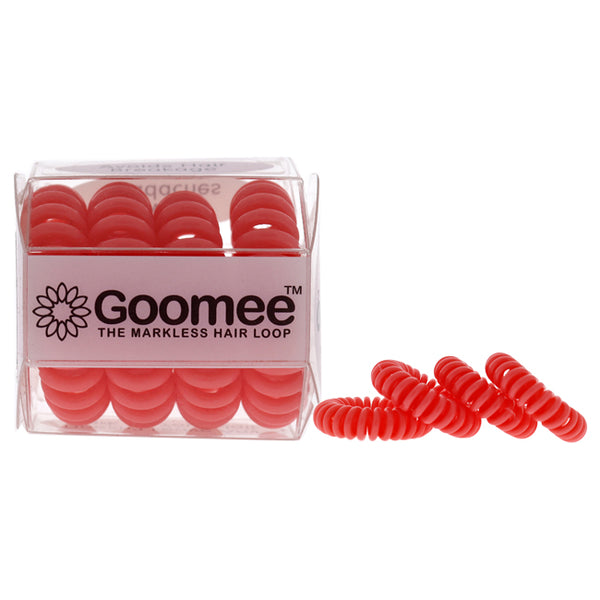 Goomee The Markless Hair Loop Set - Peach Paradise by Goomee for Women - 4 Pc Hair Tie