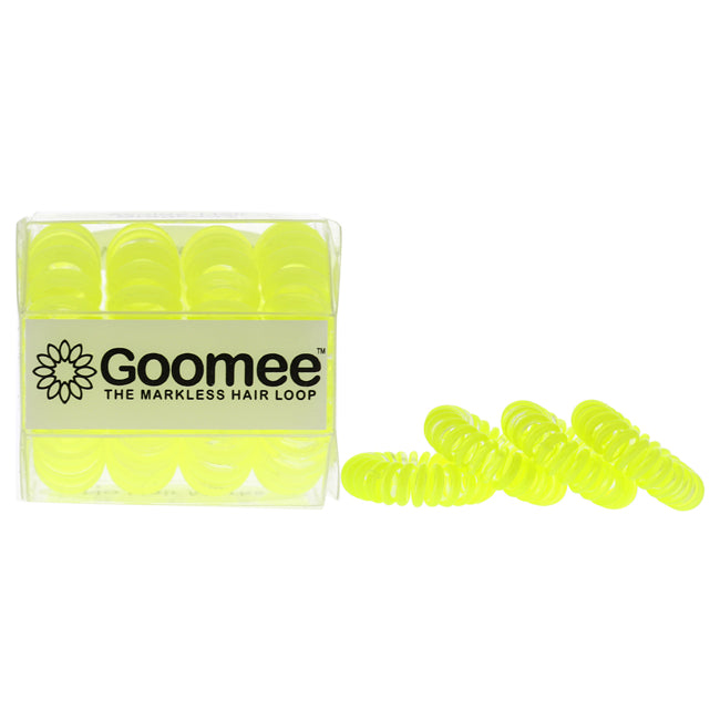 Goomee The Markless Hair Loop Set - Yolo Yellow by Goomee for Women - 4 Pc Hair Tie