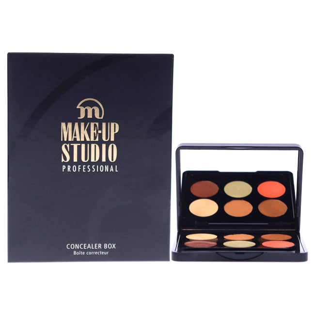 Make-Up Studio Concealer 6 colours - 3 Medium to Dark by Make-Up Studio for Women - 6 x 0.03 oz Concealer
