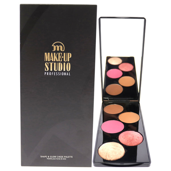 Make-Up Studio Shape and Glow Cheek Palette - Pink by Make-Up Studio for Women - 1 Pc Makeup