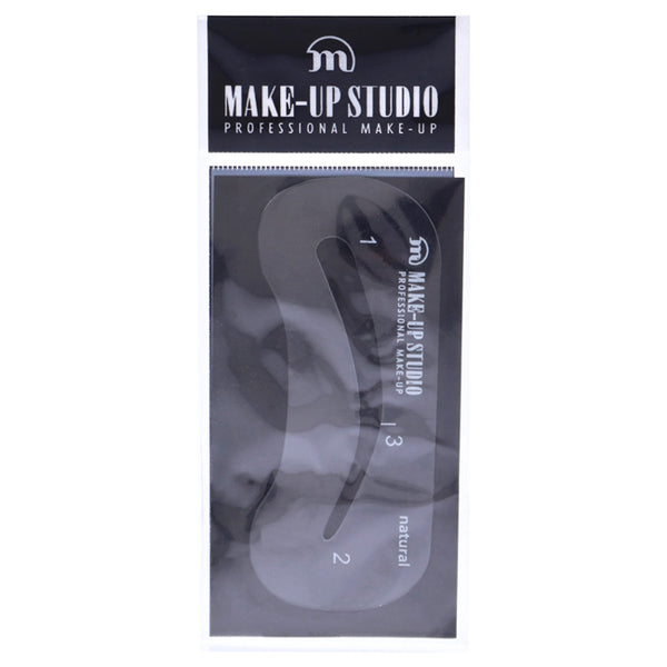 Make-Up Studio Brow Stencil Natural by Make-Up Studio for Women - 1 Pc Eyebrow Stencil