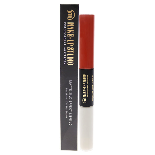 Make-Up Studio Matte Silk Effect Lip Duo - Charming Coral by Make-Up Studio for Women - 2 x 0.1 oz Lipstick