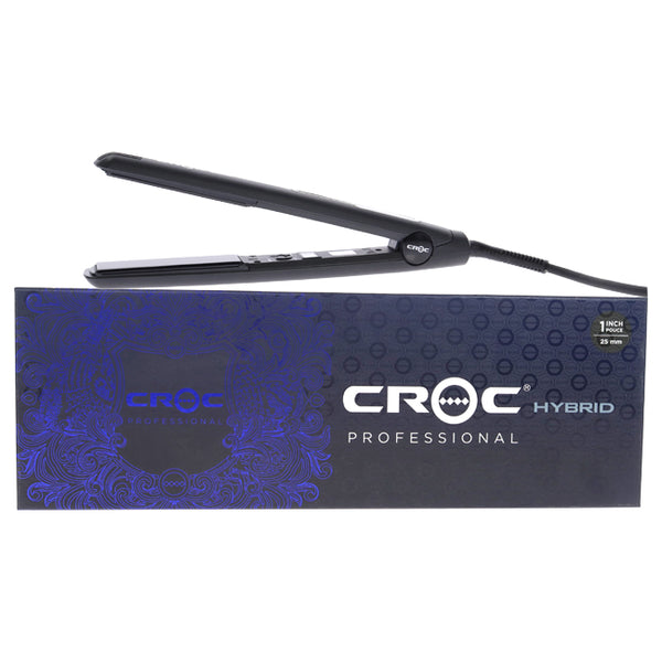Croc Baby Flat Iron - Black by Croc for Unisex - 0.75 Inch Flat