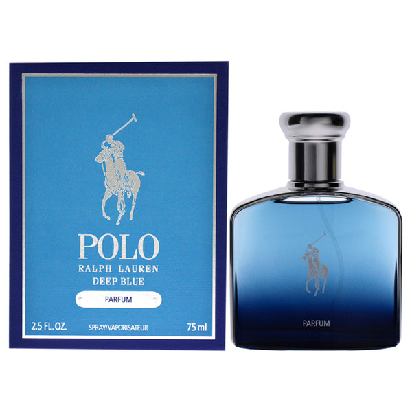 Ralph Lauren Polo Deep Blue by Ralph Lauren for Men - 2.5 oz Parfum Spray