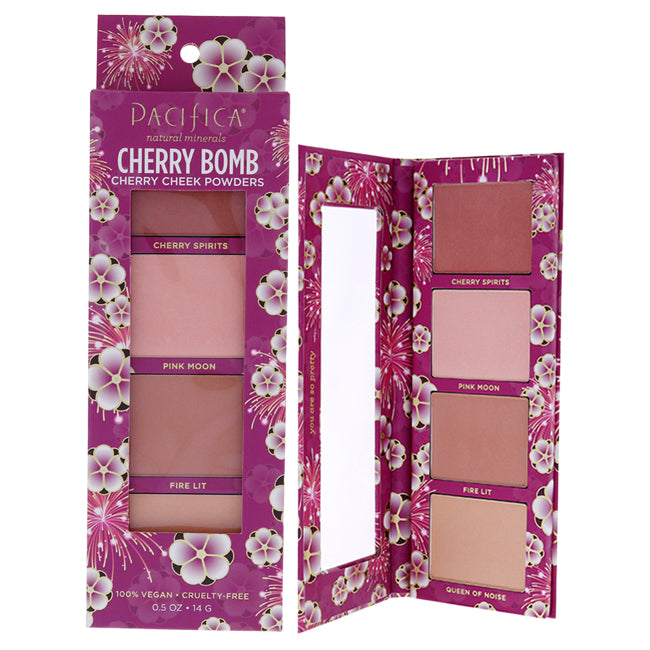 Pacifica Cherry Bomb Cherry Cheek Powders by Pacifica for Women - 0.5 oz Blush
