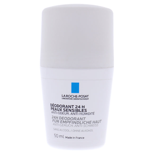 La Roche-Posay Physiological 24HR Deodorant Roll-On by La Roche-Posay for Unisex - 1.69 oz Deodorant Roll-On