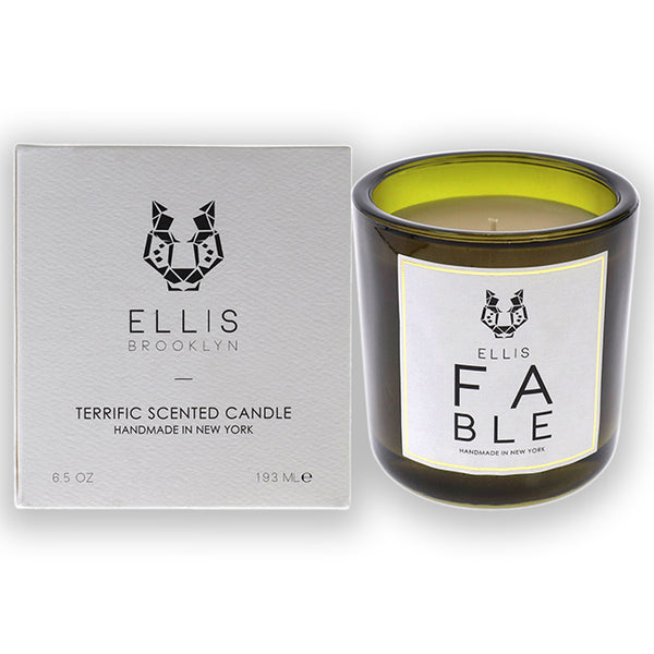 Ellis Brooklyn Terrific Scented Candle - Fable by Ellis Brooklyn for Unisex - 6.5 oz Candle