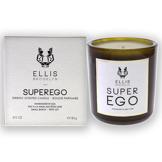 Ellis Brooklyn Terrific Scented Candle - Superego by Ellis Brooklyn for Unisex - 6.5 oz Candle