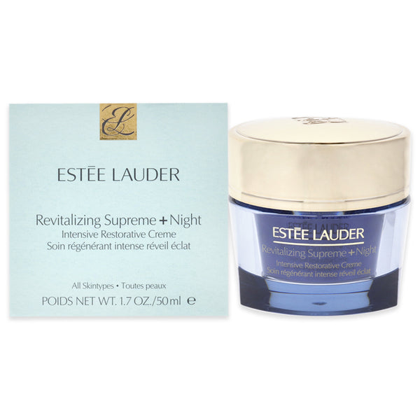 Estee Lauder Revitalizing Supreme Plus Night Intensive Restorative Creme by Estee Lauder for Unisex - 1.7 oz Cream