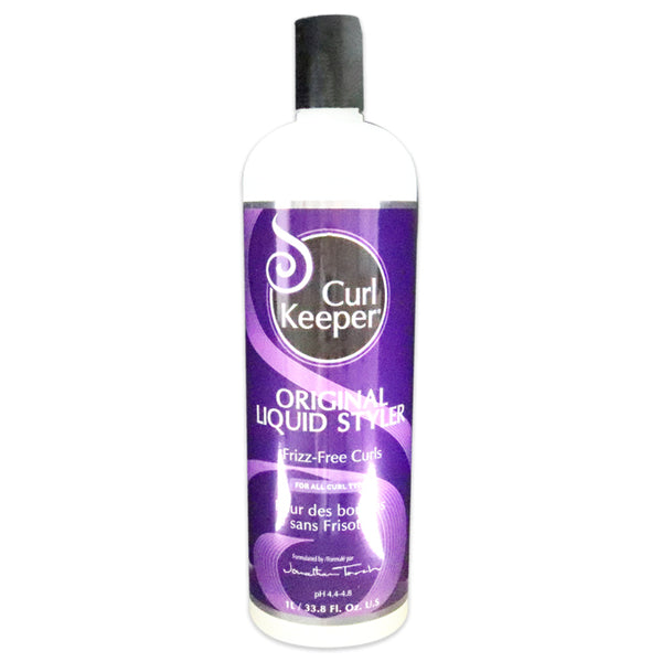 Curl Keeper Original Liquid Styler Frizz-Free Curls by Curl Keeper for Unisex - 33.8 oz Oil