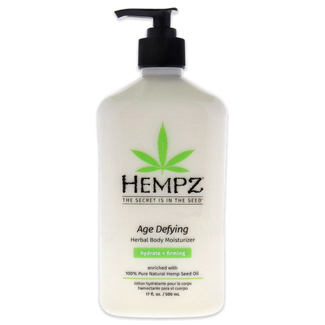 Hempz Age Defying Herbal Body Moisturizer By Hempz For Unisex 17 Oz Moisturizer Fresh Beauty Co 0230