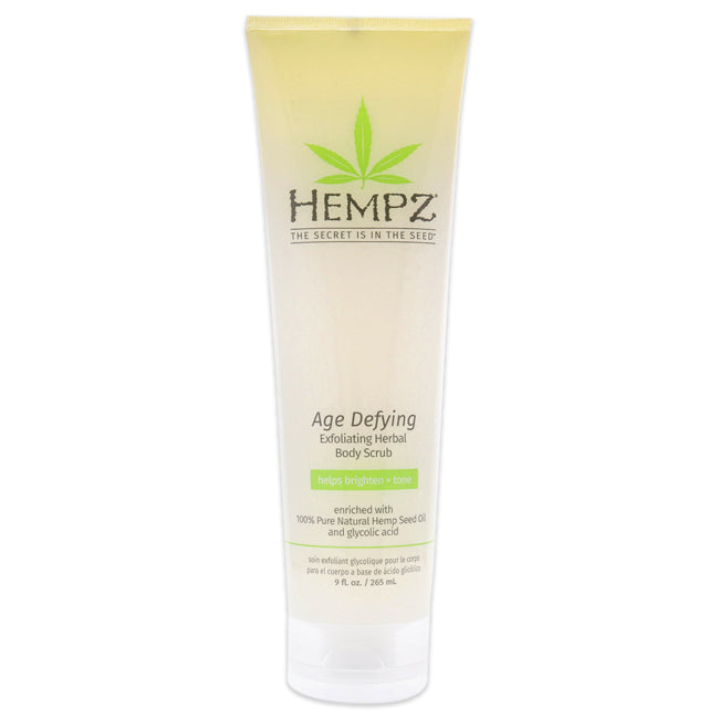 Hempz Age-Defying Herbal Body Scrub by Hempz for Unisex - 9 oz Scrub