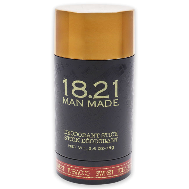 18.21 Man Made Deodorant Stick - Sweet Tobacco by 18.21 Man Made for Men - 2.6 oz Deodorant Stick