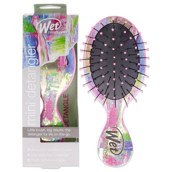 Pro Mini Detangler Bright Future Brush - Pink by Wet Brush for Unisex - 1 Pc Hair Brush