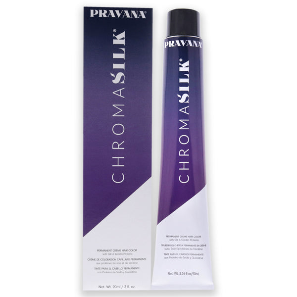 Pravana ChromaSilk Creme Hair Color - 6.8 Dark Pearl Blonde by Pravana for Unisex - 3 oz Hair Color