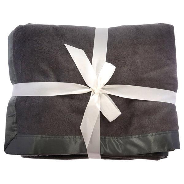 Bamboo Brushed Fleece Blanket - Onyx-King by Cariloha for Unisex - 1 Pc Blanket
