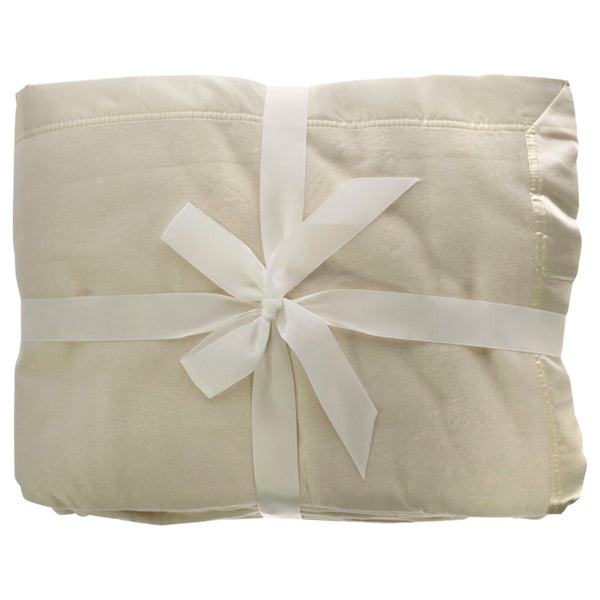 Bamboo Brushed Fleece Blanket - Coconut Milk-King by Cariloha for Unisex - 1 Pc Blanket