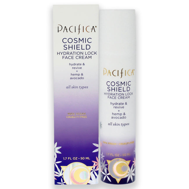 Pacifica Cosmic Shield Hydration Lock Face Cream by Pacifica for Unisex - 1.7 oz Cream