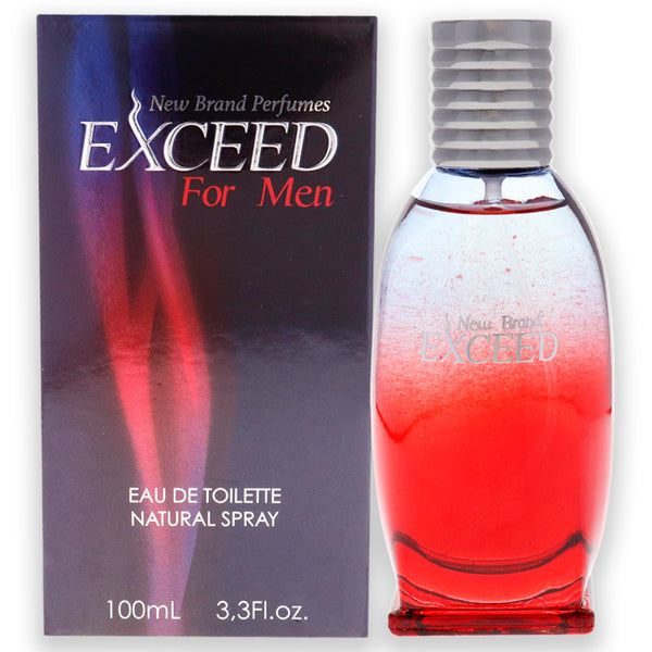 New Brand Exceed by New Brand for Men - 3.3 oz EDT Spray