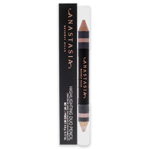 Anastasia Beverly Hills Highlighting Duo Pencil - Matte Camille-Sand Shimmer by Anastasia Beverly Hills for Women - 0.17 oz Highlighter