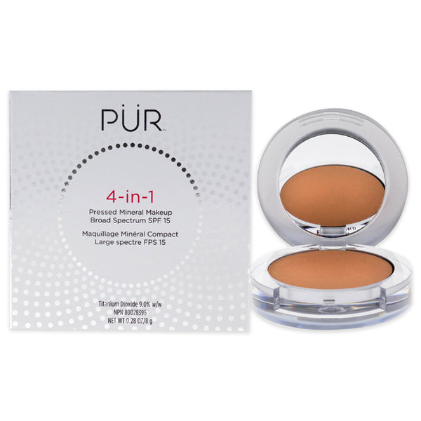 Pur Minerals 4-In-1 Pressed Mineral Makeup Powder SPF 15 - MN5 Golden Medium by Pur Minerals for Women - 0.28 oz Foundation