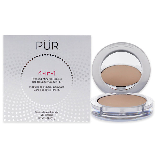 Pur Minerals 4-In-1 Pressed Mineral Makeup Powder SPF 15 - LG2 Light Porcelain by Pur Minerals for Women - 0.28 oz Foundation