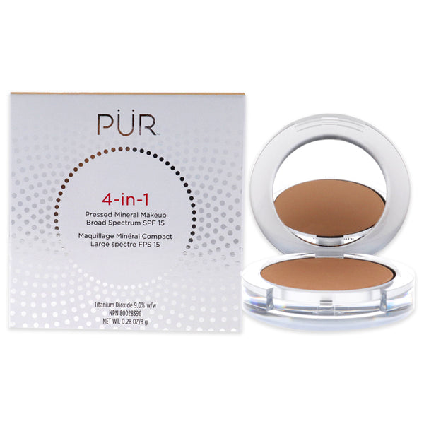 Pur Minerals 4-In-1 Pressed Mineral Makeup Powder SPF 15 - MN3 Linen by Pur Minerals for Women - 0.28 oz Foundation