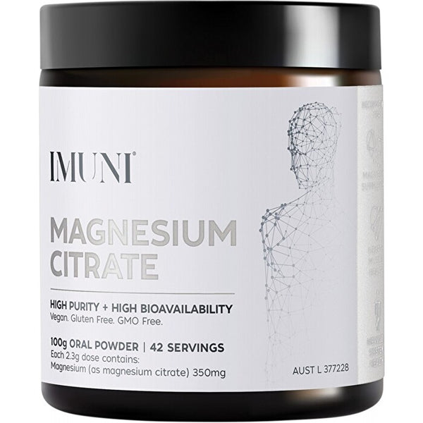 Imuni Magnesium Citrate Oral Powder 100g