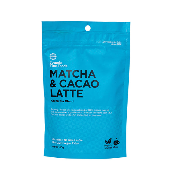 Jomeis Fine Foods Matcha & Cacao Latte 100g