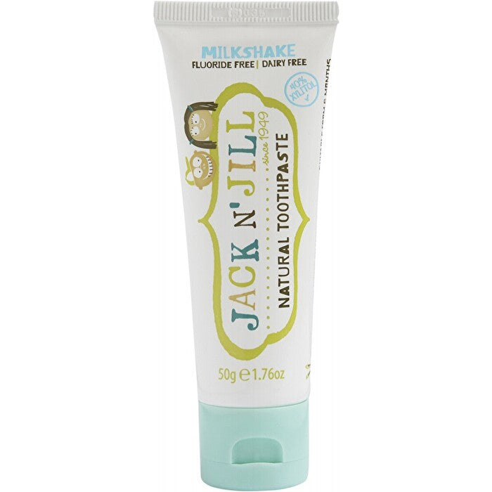 Jack N' Jill Natural Toothpaste with Calendula (Fluoride Free) Milkshake 50g