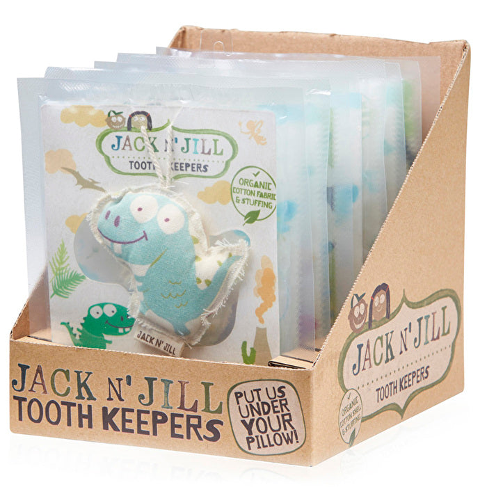 Jack N' Jill Tooth Keepers (Assorted) x 8 Display