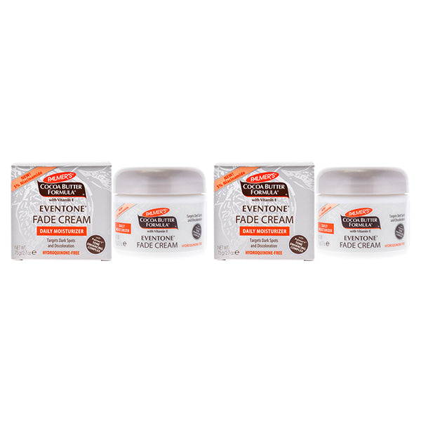 Palmers Cocoa Butter Eventone Fade Cream - Pack of 2 by Palmers for Unisex - 2.7 oz Cream