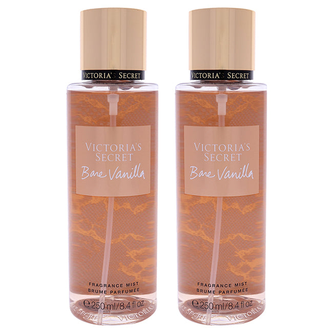 Victoria's Secret Bare Vanilla by Victorias Secret for Women - 8.4 oz Fragrance Mist - Pack of 2