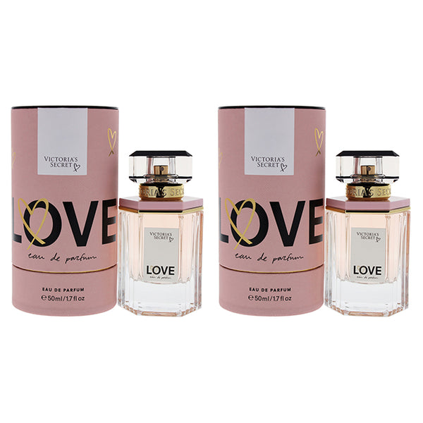 Victorias Secret Love by Victorias Secret for Women - 1.7 oz EDP Spray - Pack of 2