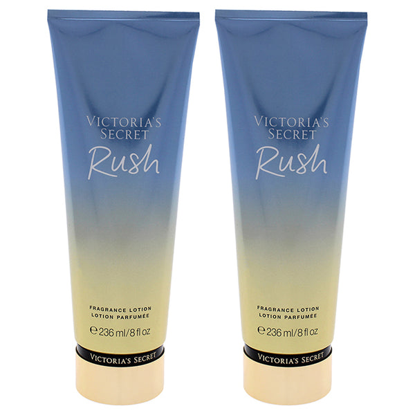 Victorias Secret Rush Fragrance Lotion by Victorias Secret for Women - 8 oz Body Lotion - Pack of 2