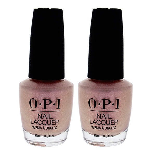 OPI Nail Lacquer - NL SH2 Throw Me A Kiss by OPI for Women - 0.5 oz Nail Polish - Pack of 2