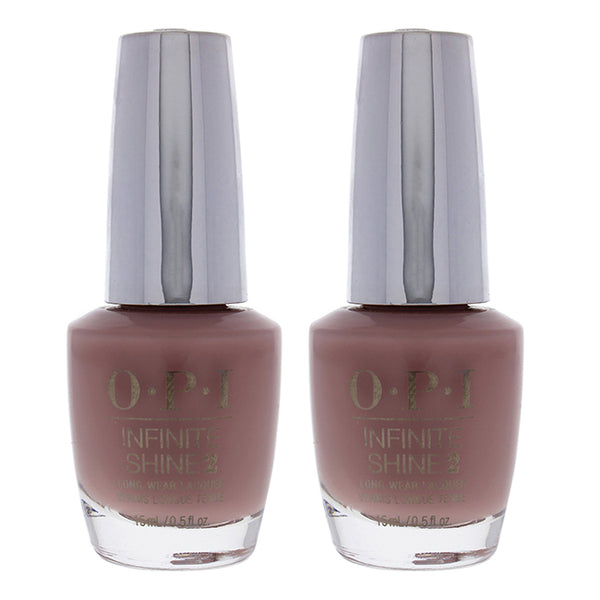 OPI Infinite Shine 2 Lacquer - ISL SH4 Bare My Soul by OPI for Women - 0.5 oz Nail Polish - Pack of 2