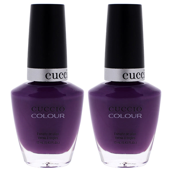 Colour Nail Polish - Mercury Rising by Cuccio Colour for Women - 0.43 oz Nail Polish - Pack of 2