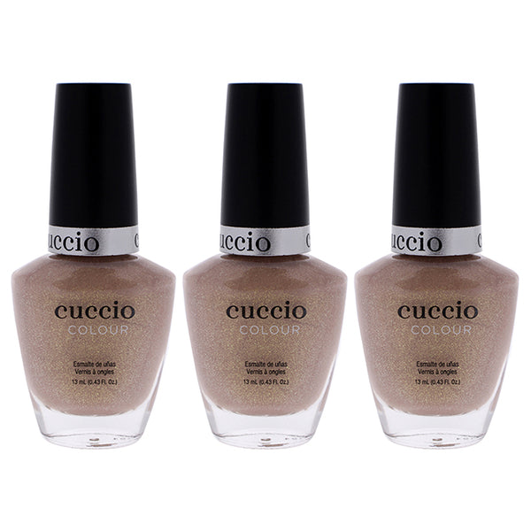 Colour Nail Polish - Los Angeles Luscious by Cuccio Colour for Women - 0.43 oz Nail Polish - Pack of 3