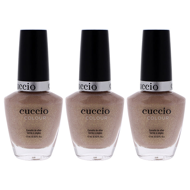 Colour Nail Polish - Los Angeles Luscious by Cuccio Colour for Women - 0.43 oz Nail Polish - Pack of 3