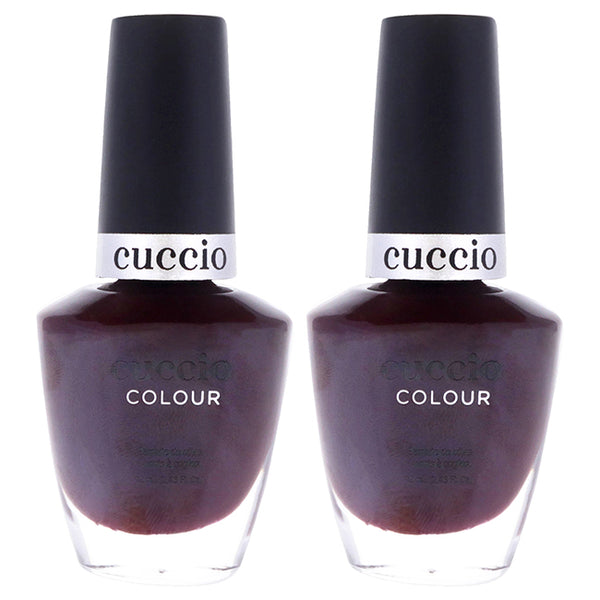 Colour Nail Polish - Positively Positano by Cuccio Colour for Women - 0.43 oz Nail Polish - Pack of 2