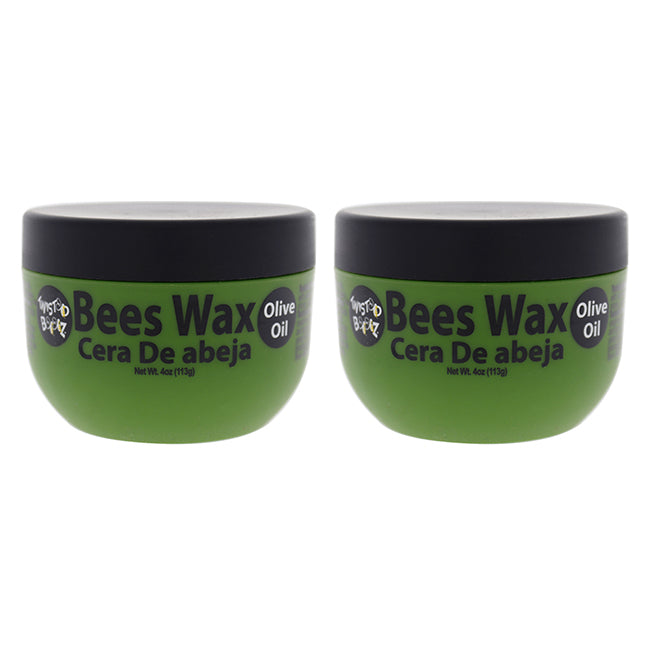 Ecoco Twisted Bees Wax - Olive Oil by Ecoco for Unisex - 4 oz Wax - Pack of 2