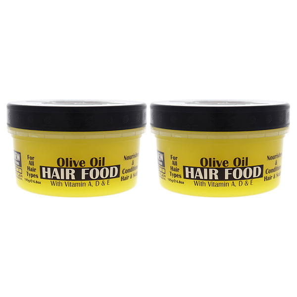 Ecoco Hair Food - Olive Oil by Ecoco for Unisex - 6.8 oz Oil - Pack of 2